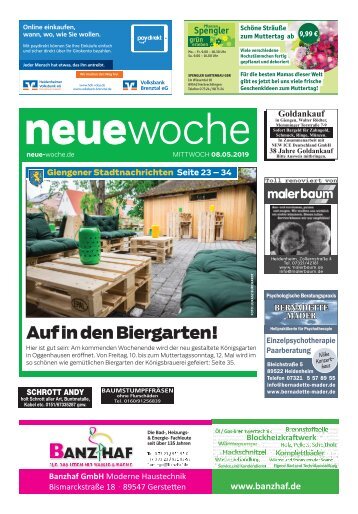 08.05.2019 NEUE WOCHE