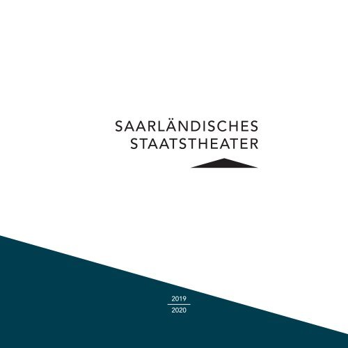 Saarländisches Staatstheater Spielzeitheft 2019/2020