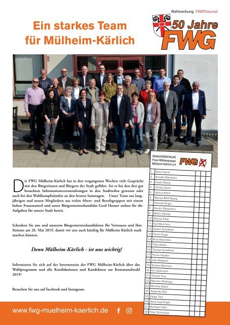 STADTJournal Mai 2019