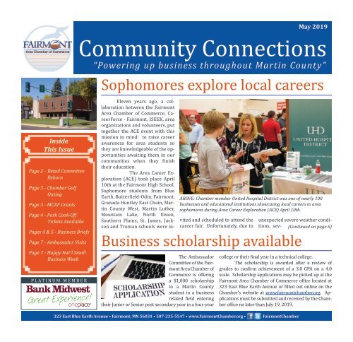 Chamber Newsletter - May 2019