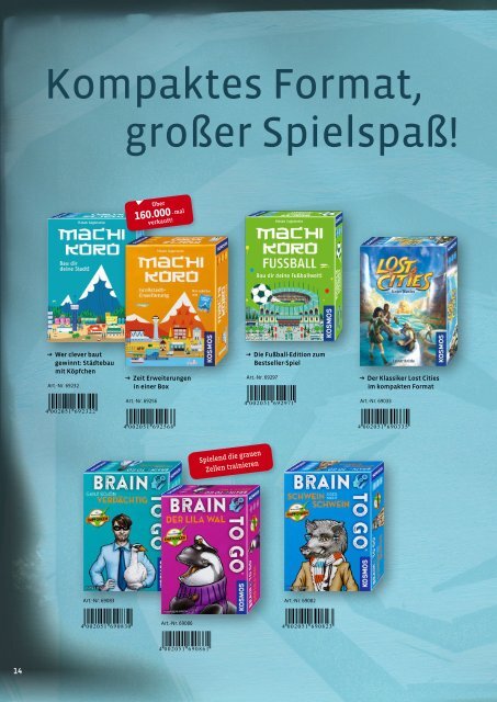 KOSMOS Kinder- & Jugendbuch Spiele Herbst 2019