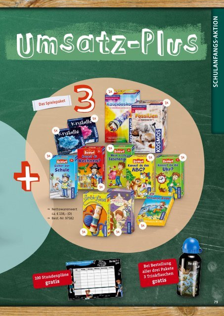 KOSMOS Kinder- & Jugendbuch Spiele Herbst 2019