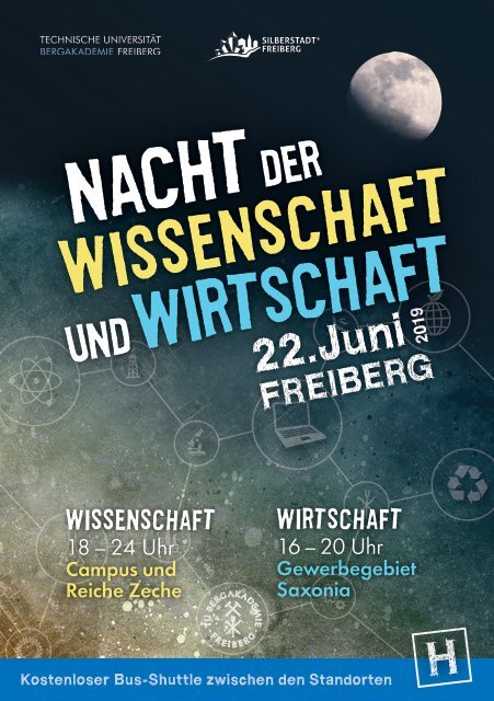 Nacht der Wissenschaft und Wirtschaft 2019 in Freiberg