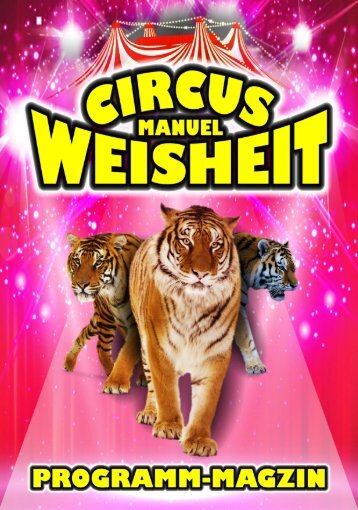 Circus Manuel Weisheit "Programm-Magazin 2019"