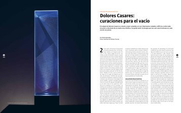 Dolores Casares: curaciones para el vacío 