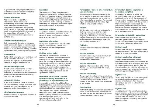 Initiative & Referendum Monitor 2004/2005