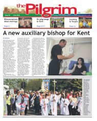 Issue 50 - The Pilgrim - June 2016  - The newspaper of the Archdiocese of Southwark