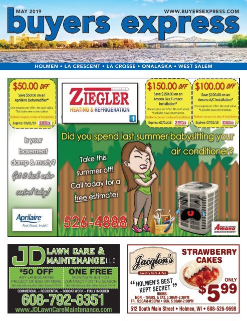 Buyers Express - La Crosse Edition - May 2019