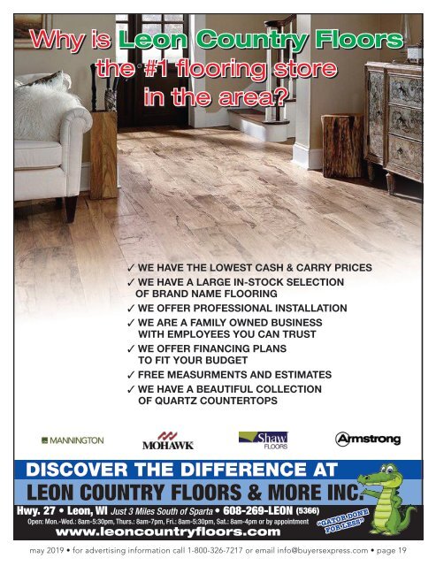 Buyers Express - La Crosse Edition - May 2019