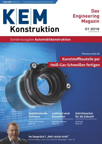 KEM Konstruktion Sonderausgabe Automobilkonstruktion S3.2019