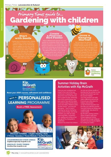 Primary Times Leicestershire May edition 