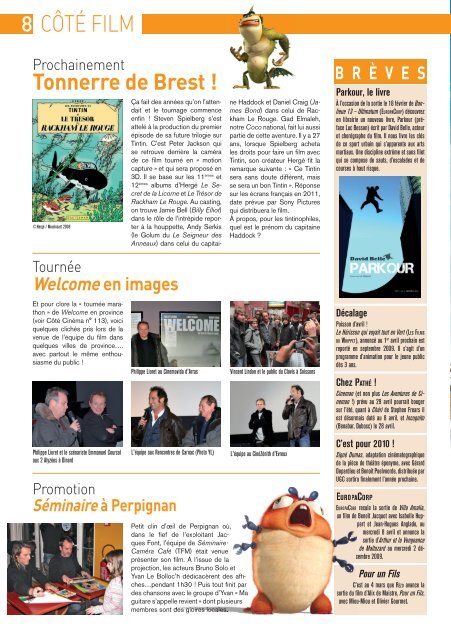 Côté Cinéma n°114 - 18 février 2009