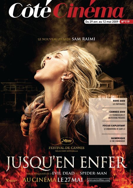 Côté Cinéma n°119 - 29 avril 2009