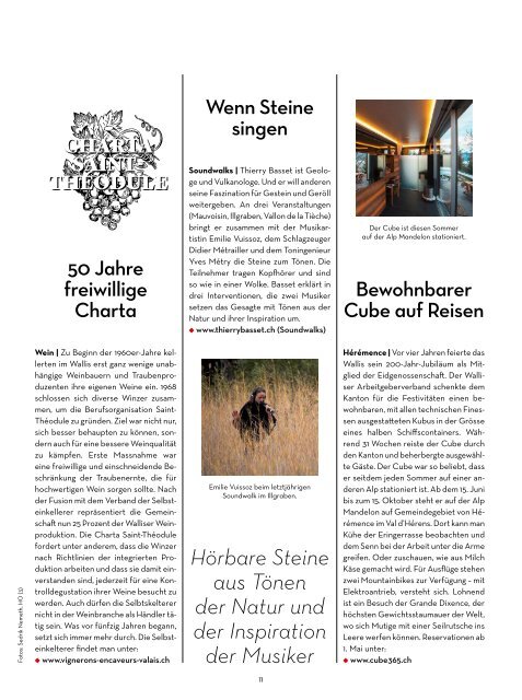 Magazin Wallis - Ausgabe 9 - Mai 2019