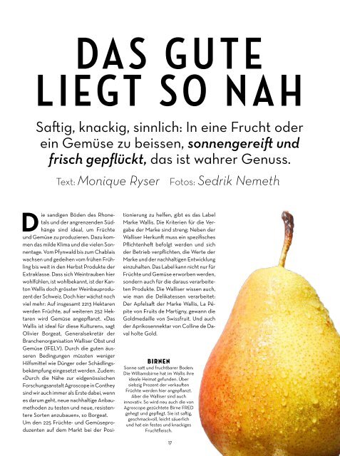 Magazin Wallis - Ausgabe 9 - Mai 2019