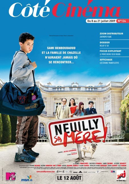 Côté Cinéma n°124 - 8 juillet 2009