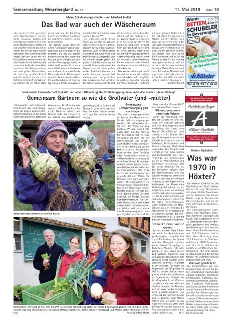 Höxter-Kurier 514 mit Seniorenzeitung Weserbergland