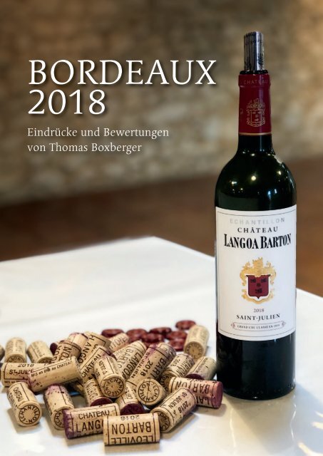 Extraprima Bordeaux 2018 Subskription – Ausführliche Verkostungsnotizen