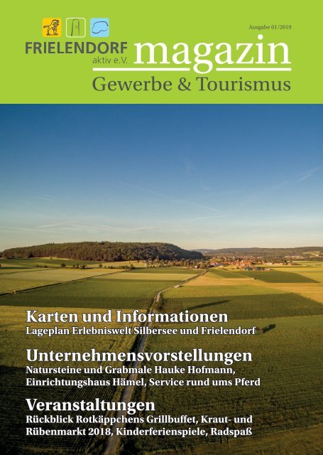 Frielendorf aktiv e.V. Magazin Gewerbe & Tourismus 1/2019