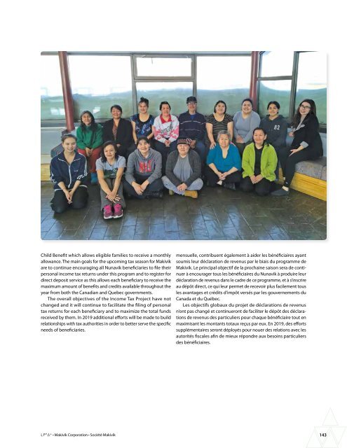 2017-2018 Makivik Annual Report