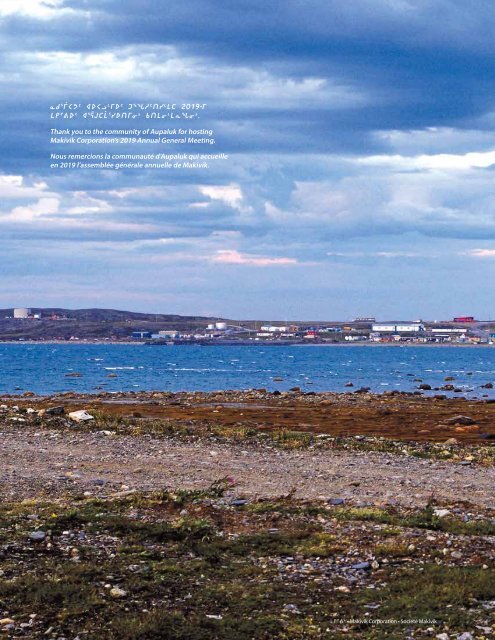 2017-2018 Makivik Annual Report