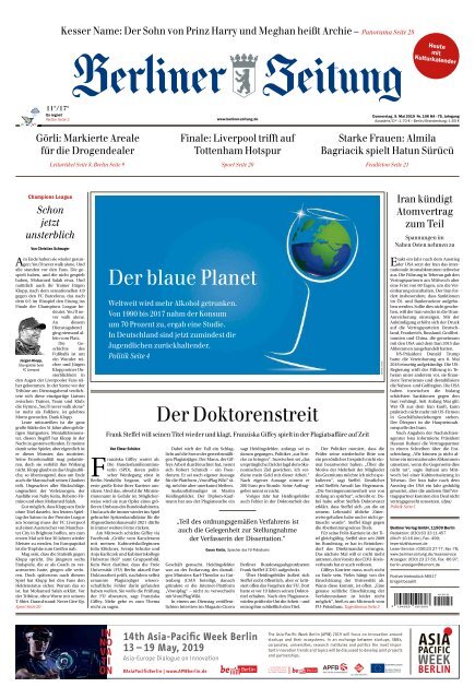 Berliner Zeitung 09.05.2019