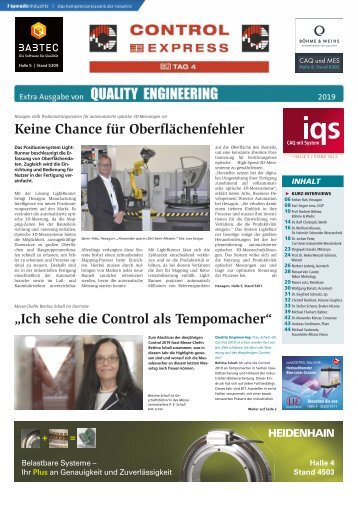 Messe Control 2019 - Tag 4