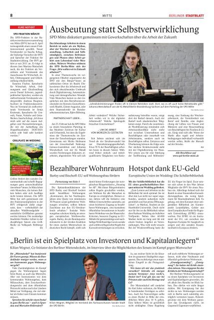 Berliner Stadtblatt Mitte | Mai 2019