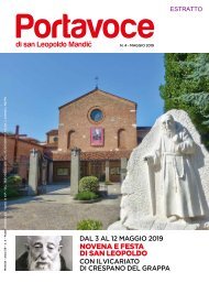 PORTAVOCE DI SAN LEOPOLDO MANDIC - maggio 2019