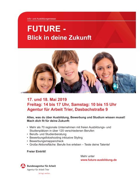 Future - Die Info- & Ausbildungsmesse in Trier - 2019