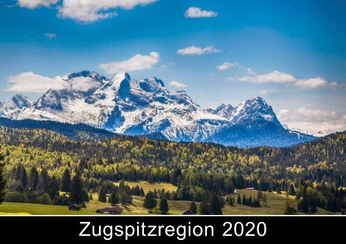 Zugspitzregion Kalender 2020 