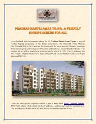 Pradhan Mantri Awas Yojna, a Friendly Housing Scheme for All