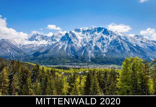 Mittenwald Fotokalender 2020