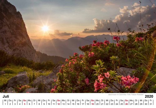 Mittenwald Fotokalender 2020