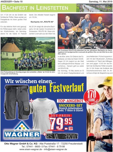 Anzeiger Ausgabe 1919