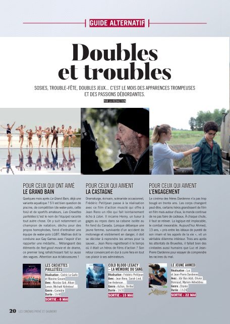 Les Cinémas Pathé Gaumont - Le mag - Mai 2019