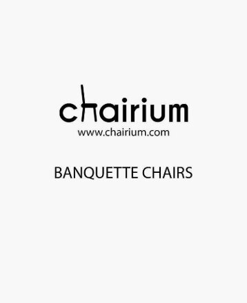 Chairium 2019 - Banquette Chairs Catalog