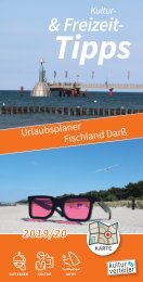 Kultur- und Freizeittipps Fischland Darß 2019/2020