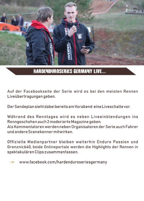 HardEnduroSeries Germany MediaGuide 2019