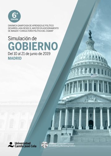 Folleto Simulación de Gobierno CIGMAP 2019