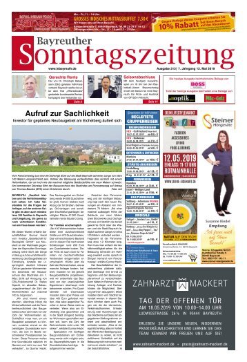 2019-05-12 Bayreuther Sonntagszeitung