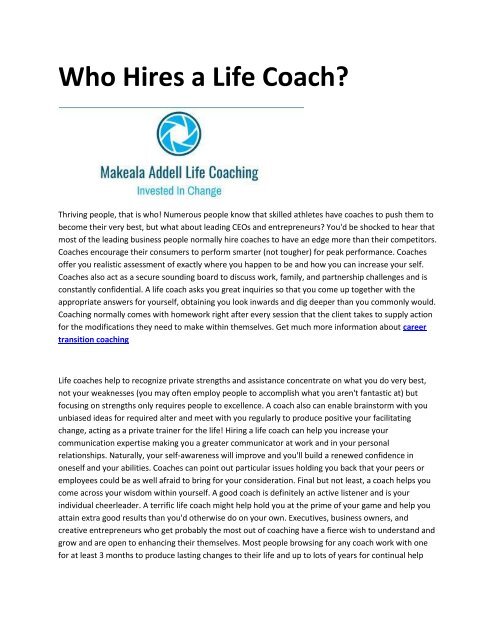 5 life coach orlando