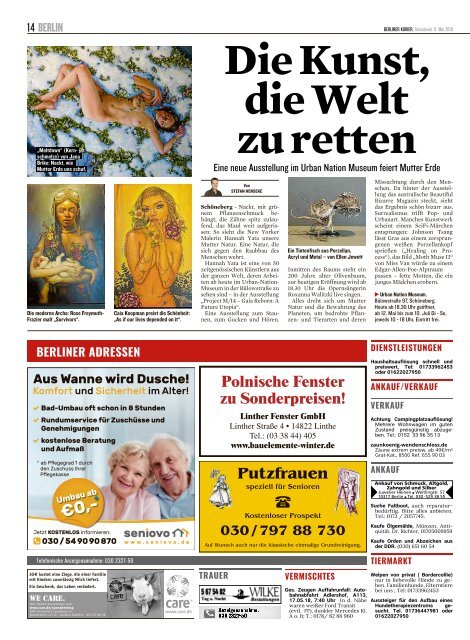 Berliner Kurier 11.05.2019