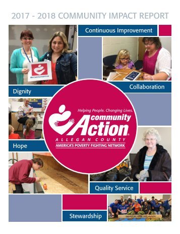 Community Action of Allegan County 2017-2018 Annual Report
