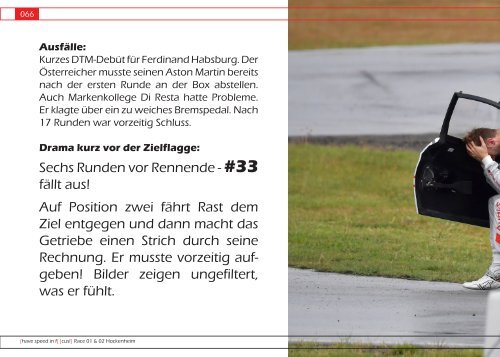 DTM 2019 - Race 01|02 {have speed in f[ ]cus!} Das Online-Magazin zur DTM!