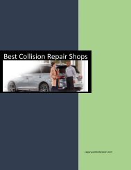 Best collision repair shops in Calgary | Chestermere