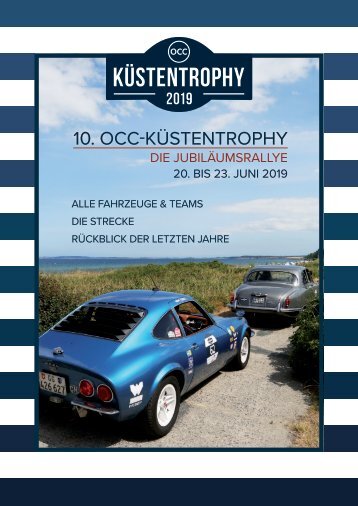 Programmheft 10.OCC-Küstentrophy 2019