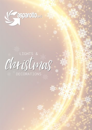 Gasparotto Lights and Christmas Decorations - Catalogo 2019