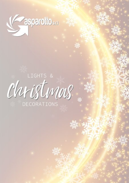 Gasparotto Lights and Christmas Decorations - Catalogo 2019