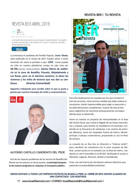 REVISTA BER MAYO 2019